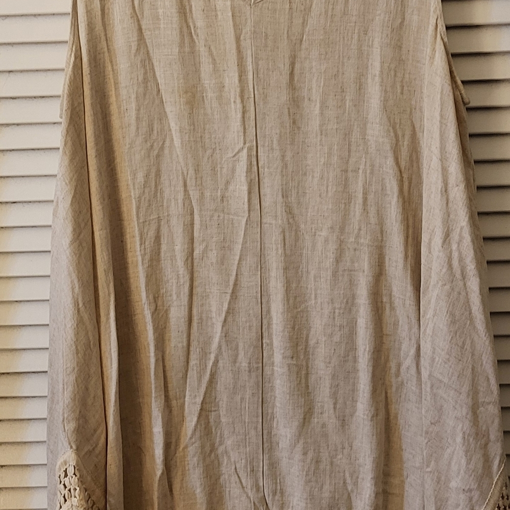 Umgee Cream Textured DRESS